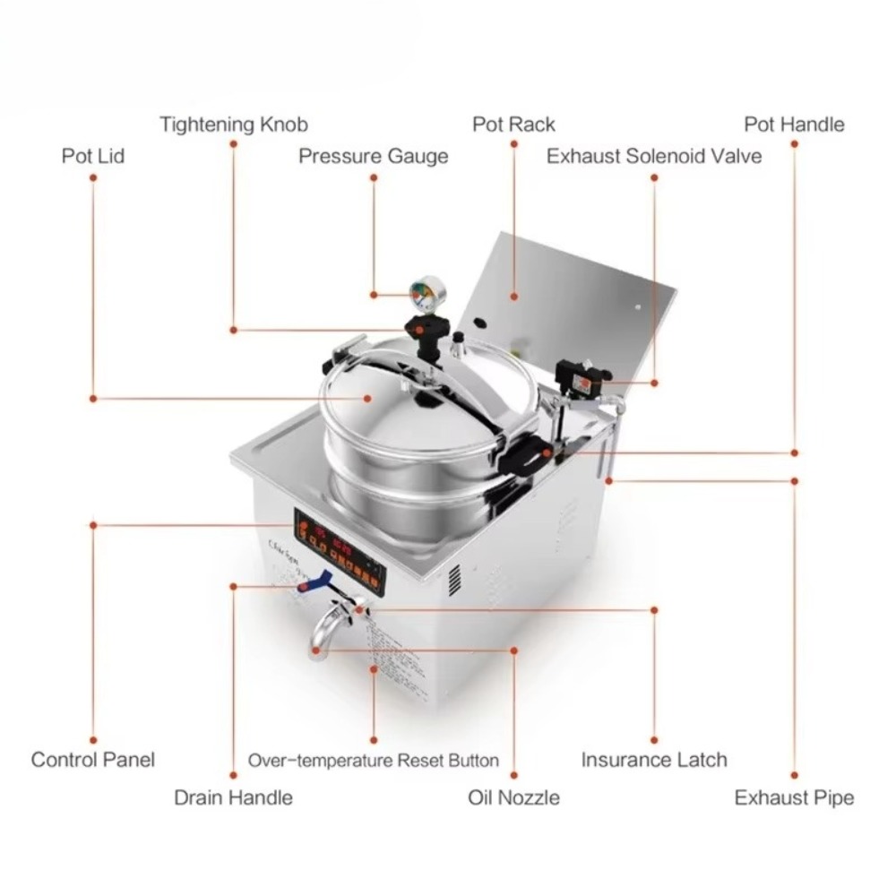 Промышленная электрическая фри – обзор и цена Air Fryer