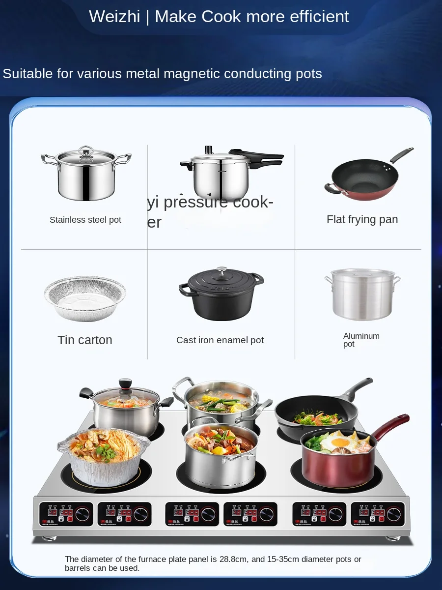 Коммерческая индукционная плит – обзор и цена Induction Cooker