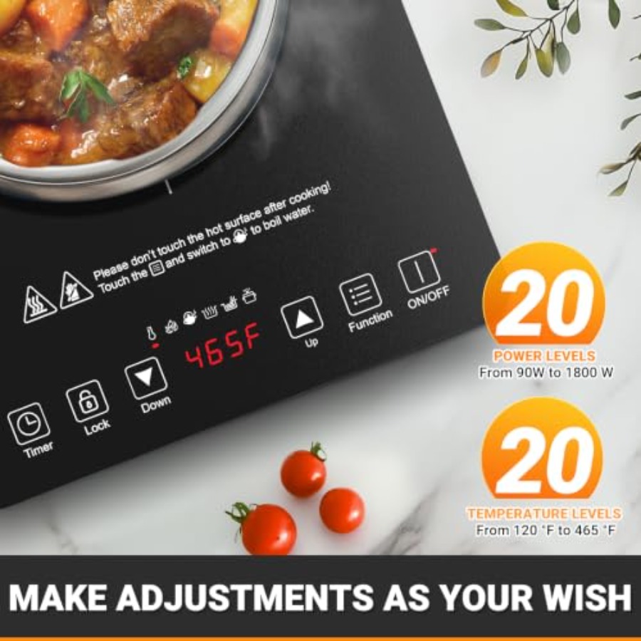 Портативная индукционная плита – обзор и цена Induction Cooktop Portable