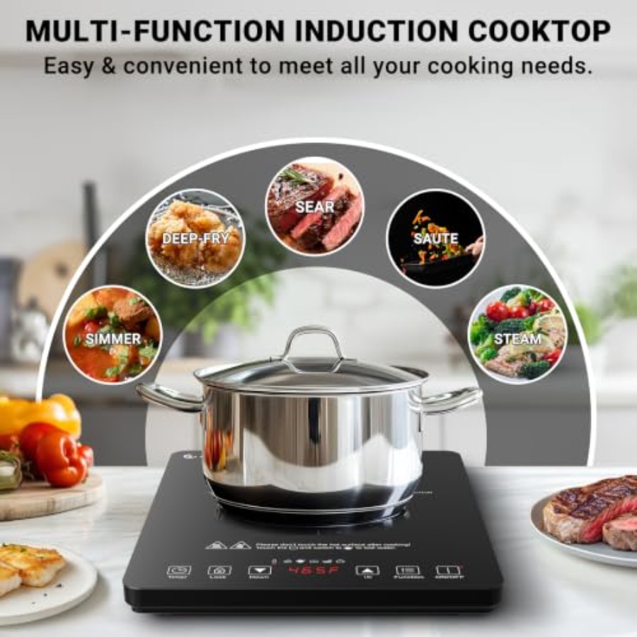 Портативная индукционная плита – обзор и цена Induction Cooktop Portable